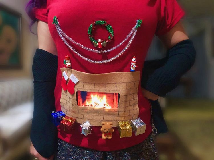 Animated Christmas Hearth Shirt