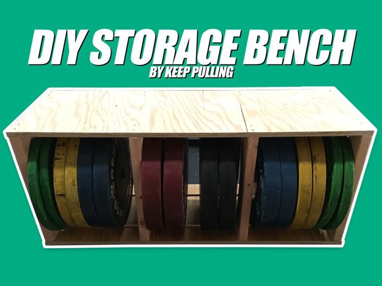 DIY Storage Bench