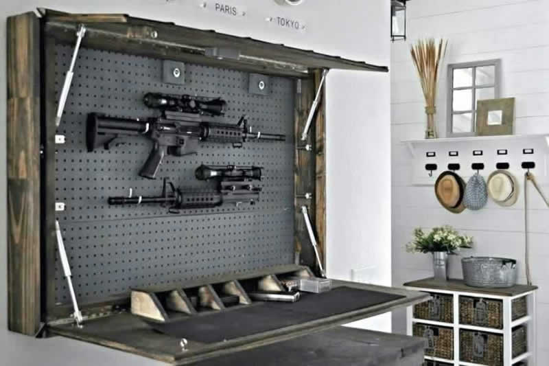 Handyman tips on making a DIY Gun Cabinet