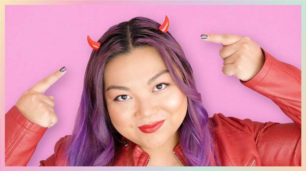 DIY Devil Horn Hair Clips