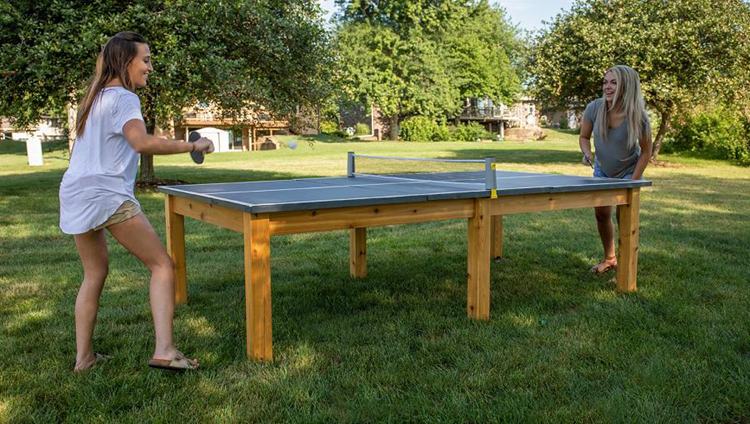 How To Make An Outdoor Ping Pong Table