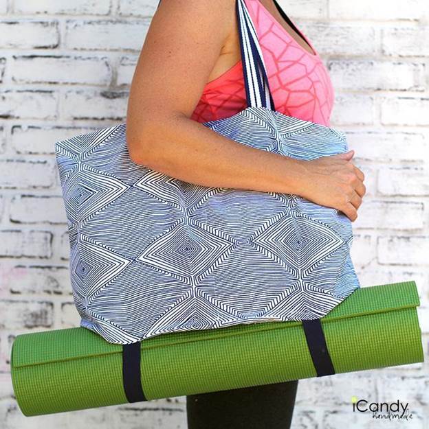 DIY Yoga Tote