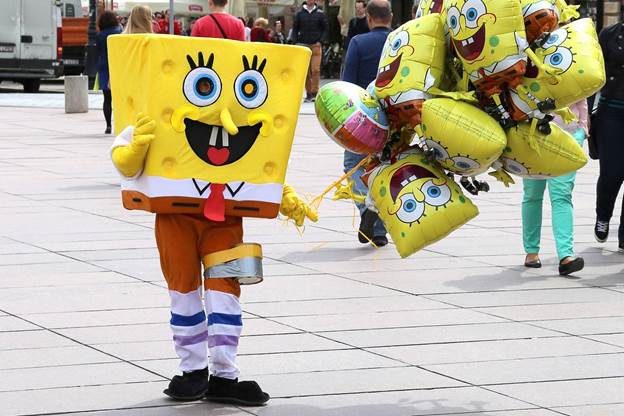 Homemade Spongebob Costume