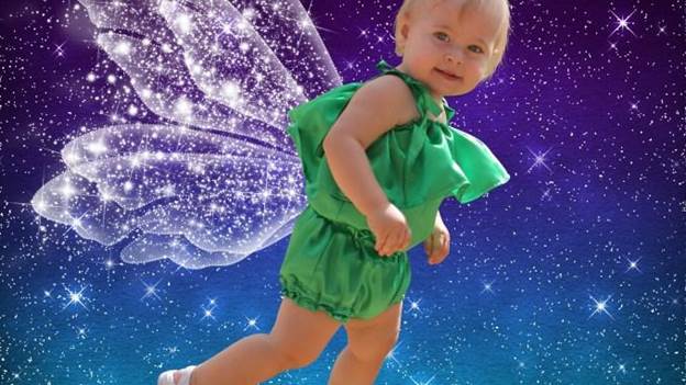 DIY Tinkerbell Costume