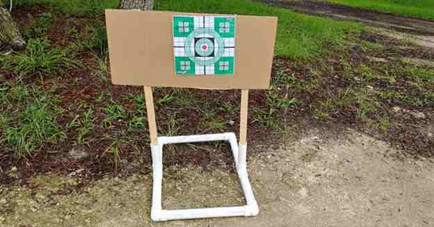 DIY Target Stand With PVC
