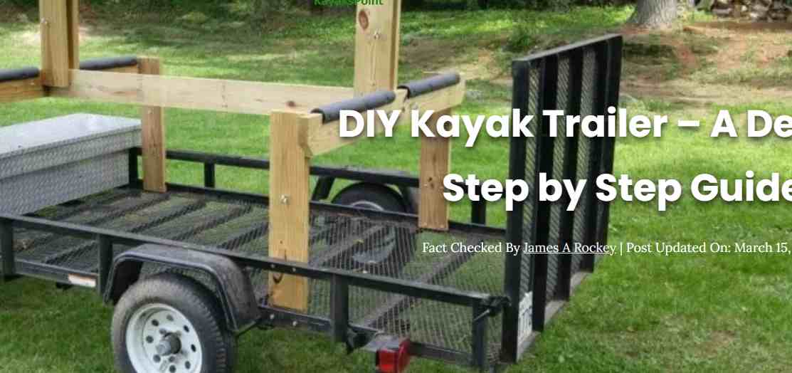Stepwise Kayak Trailer Guide