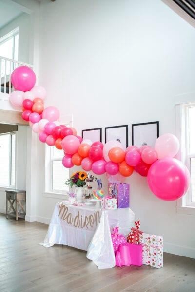 DIY Balloon Garland