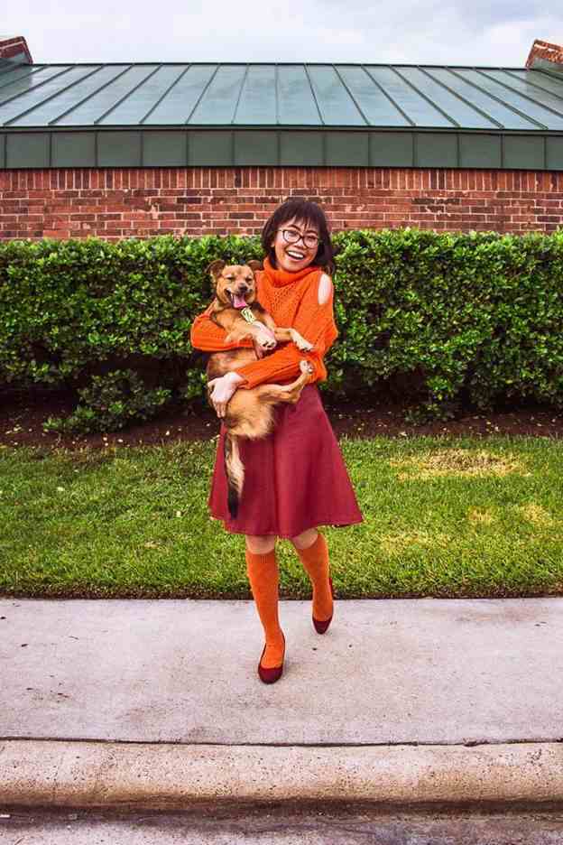 DIY Scooby Doo Dog And Owner Costume