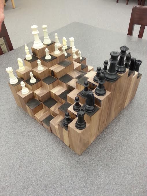 3D DIY Chess Board