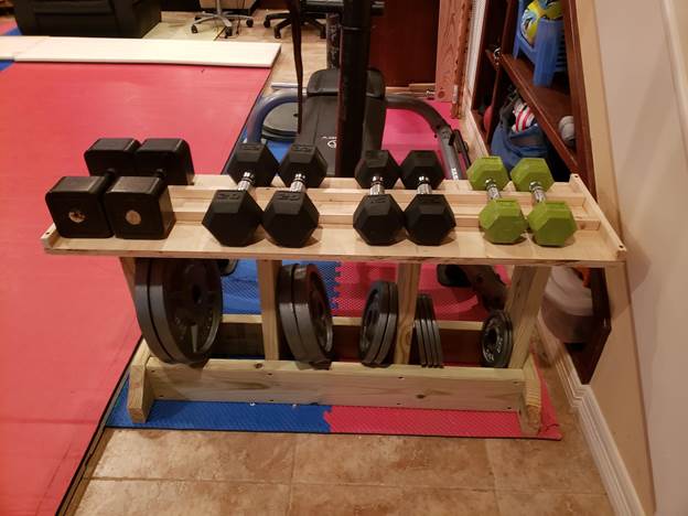 How To Build A Dumbbell/Weight Rack