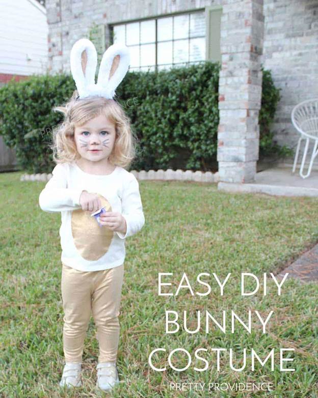 Easy Bunny Costume For Kids