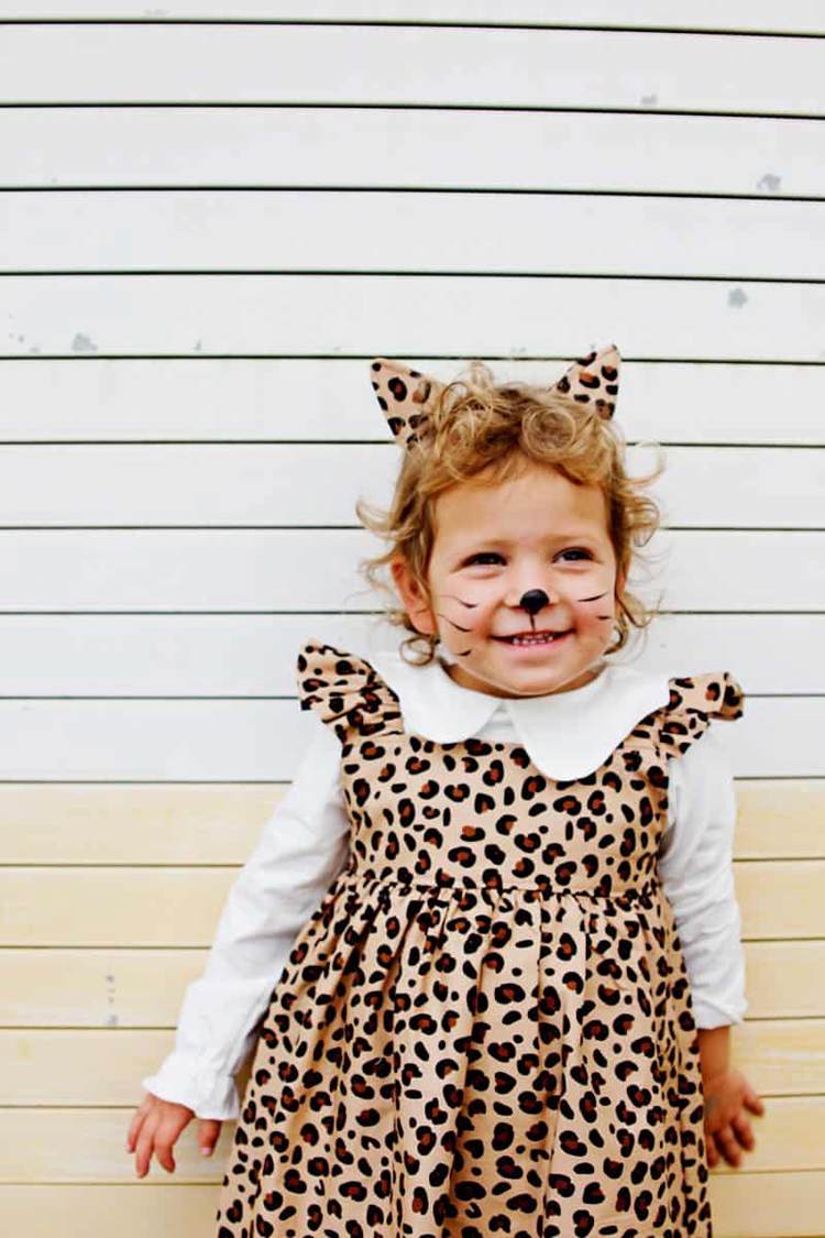 DIY Leopard Costume For Kids