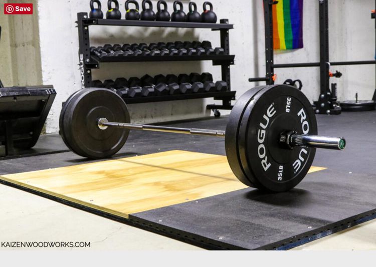 Outdoor/Indoor Deadlift Platform