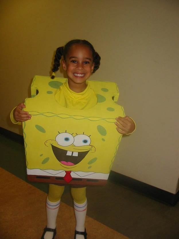 Spongebob Square Pants Costume For Kids