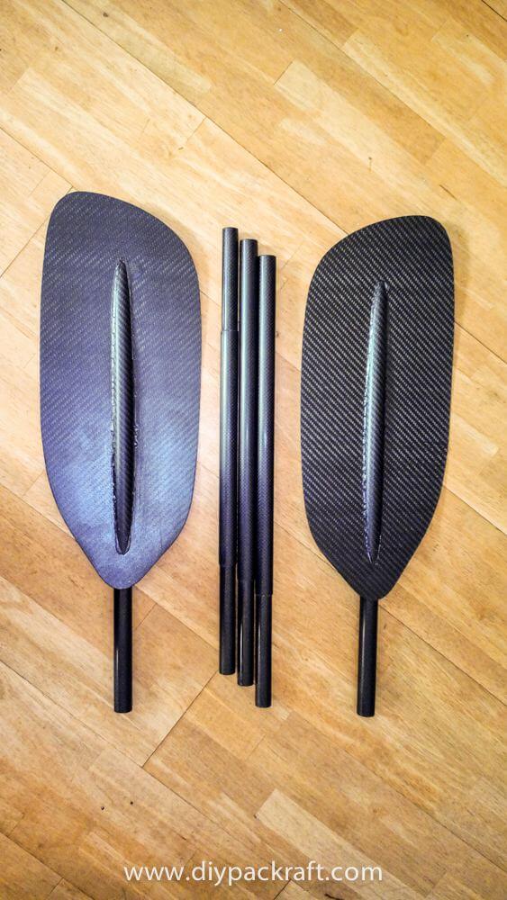 Piece Carbon DIY Paddle Board