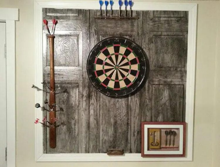 DIY Dartboard Backboard