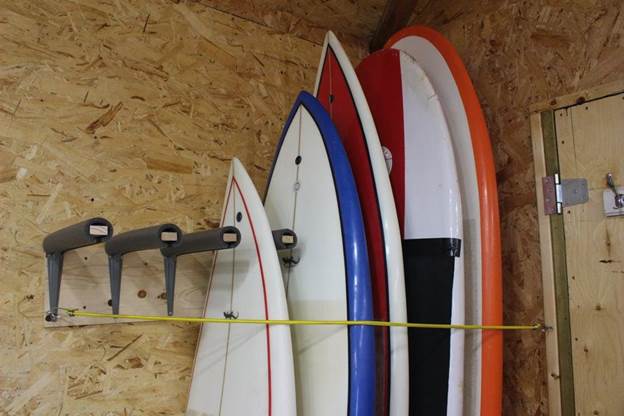 DIY Surfboard Rack