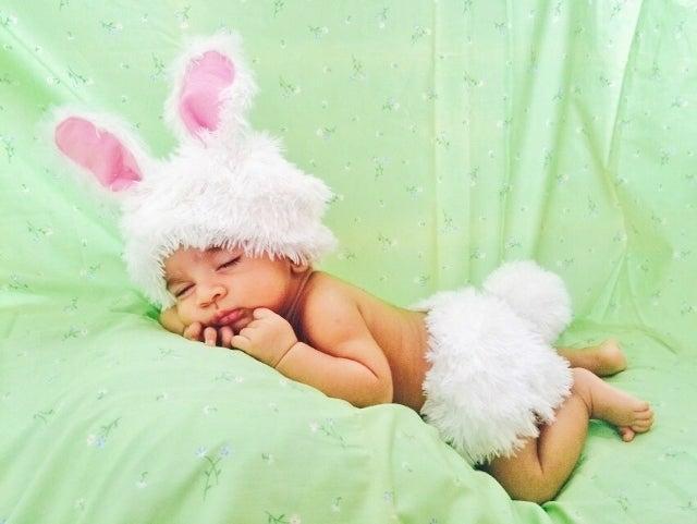 DIY Bunny Costume For Toddler
