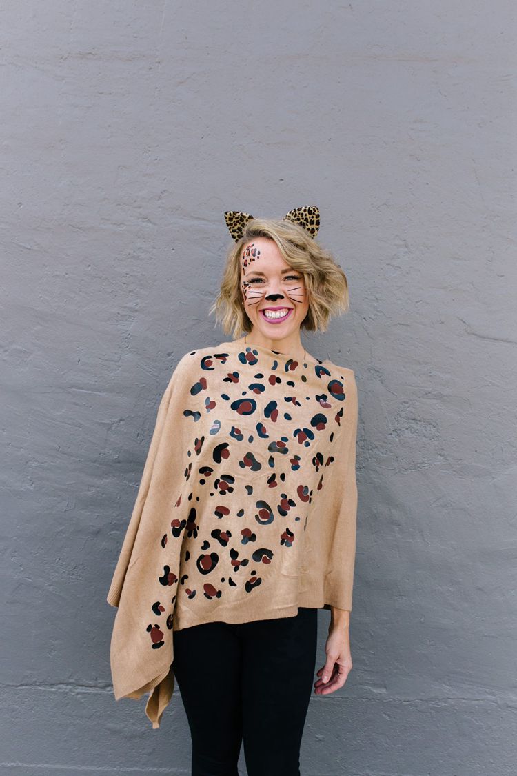 DIY Halloween Leopard Costume
