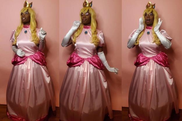 DIY Princess Peach Dress
