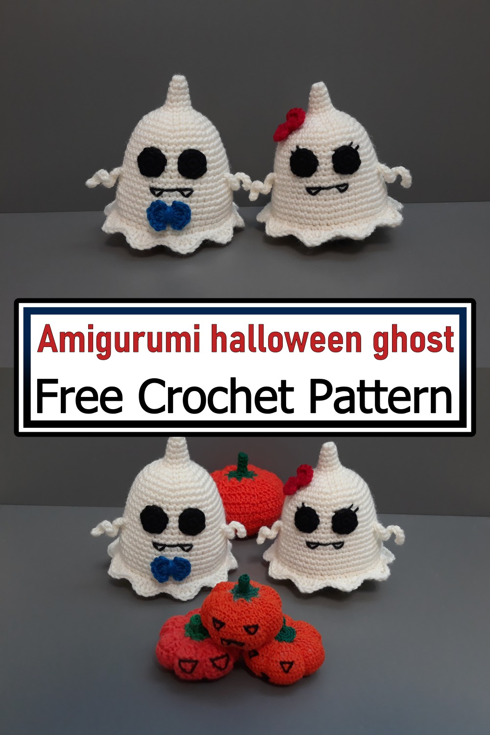 Amigurumi halloween ghost