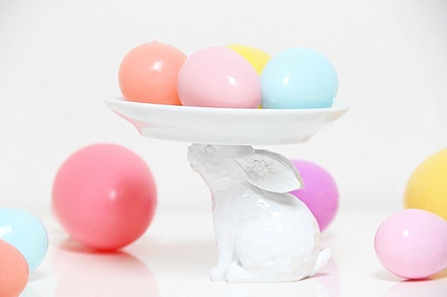 Easter Bunny cake stand