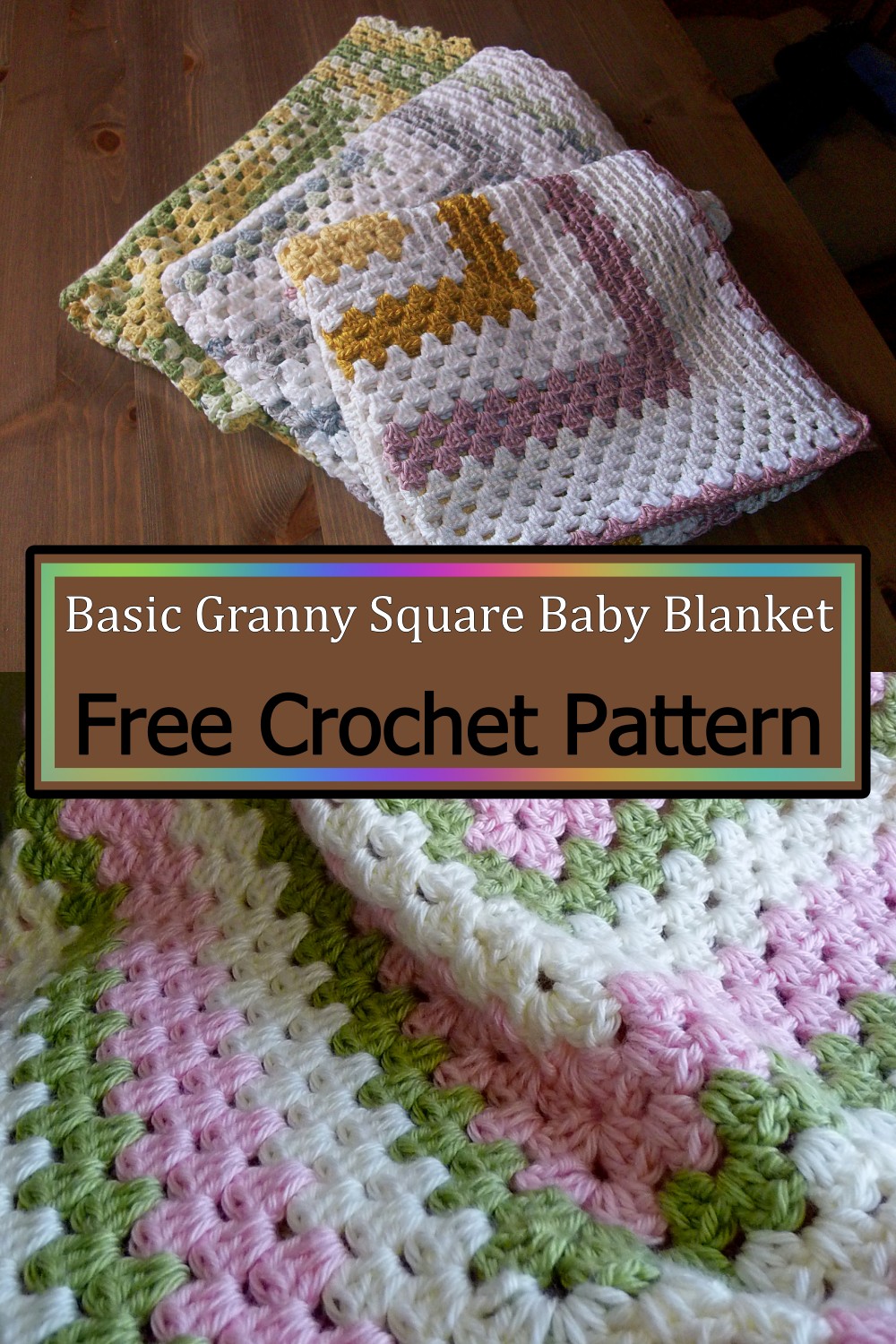 Basic Granny Square Baby Blanket