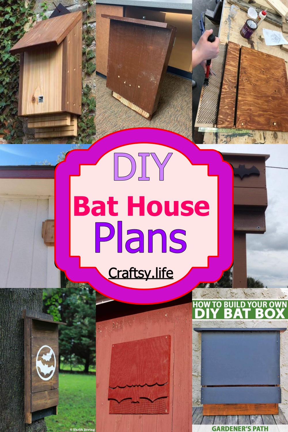 Bat House Plans