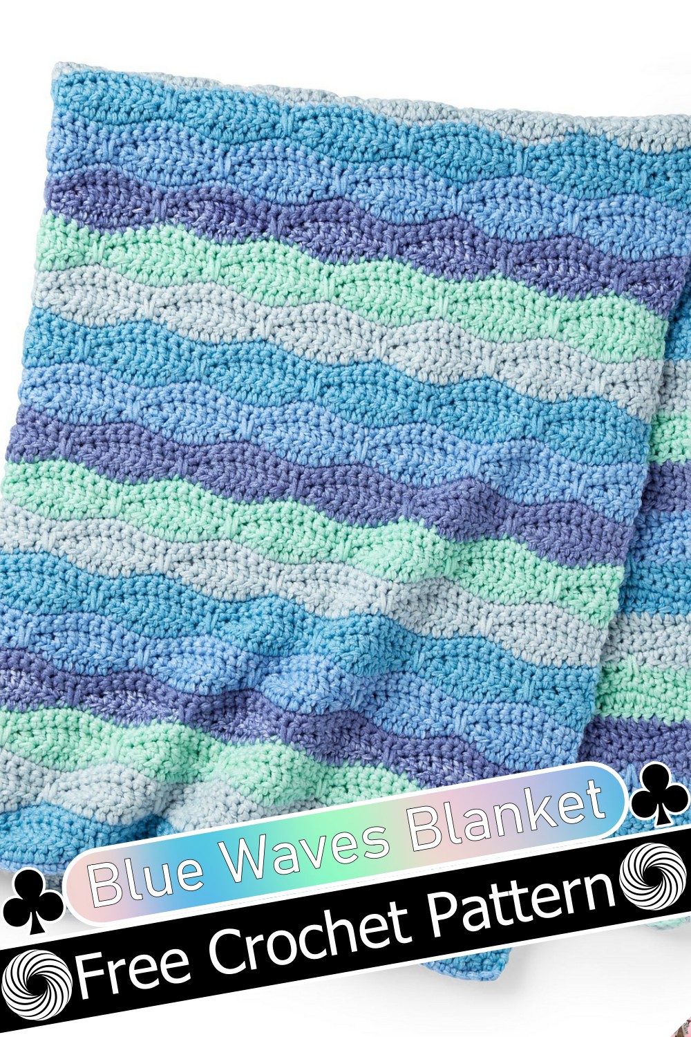 Blue Waves Blanket