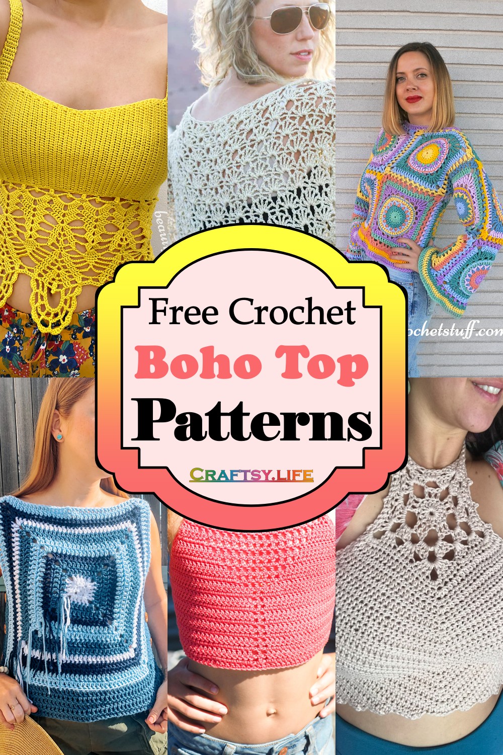 Boho Crochet Top Patterns