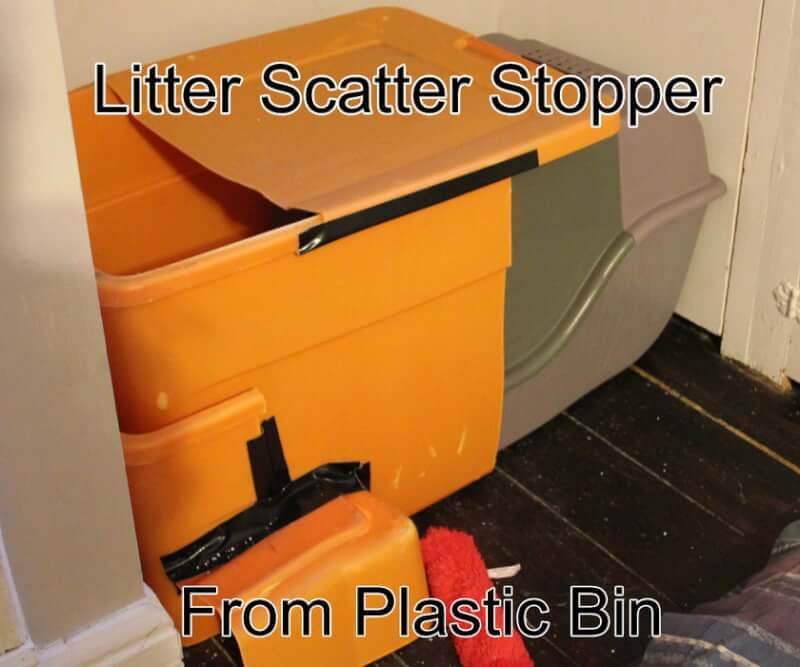 Poop Box with Scatter Stopper