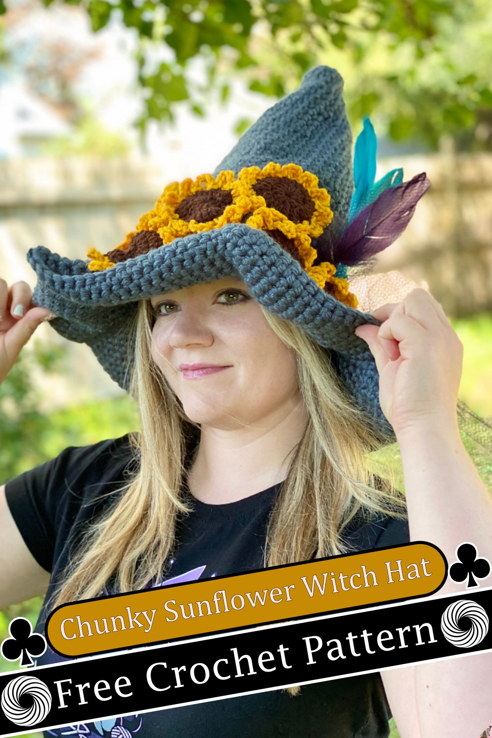 Chunky Sunflower  Hat