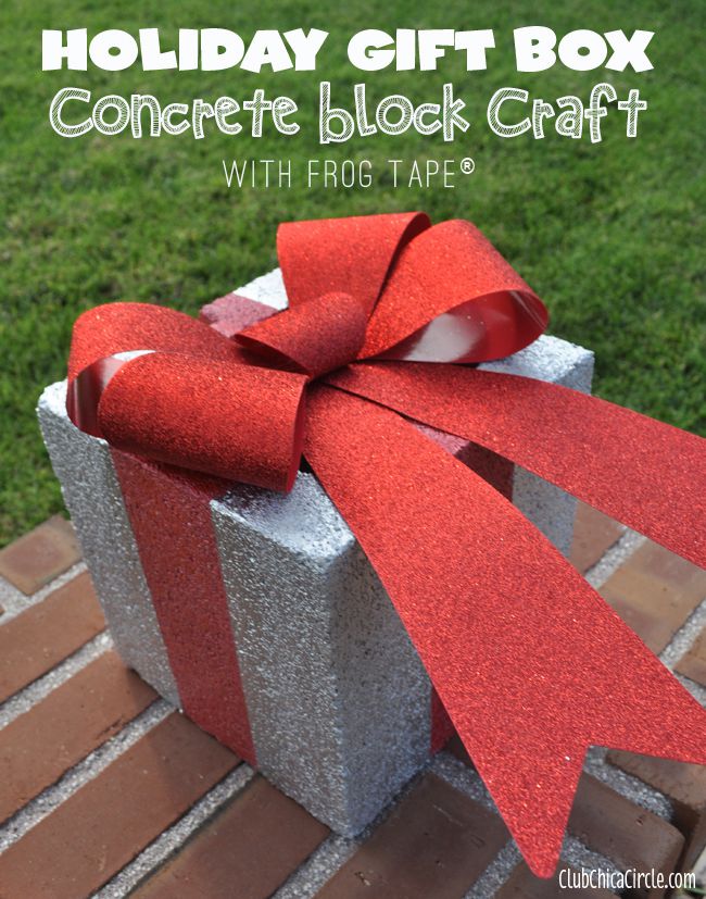 Concrete Gift box