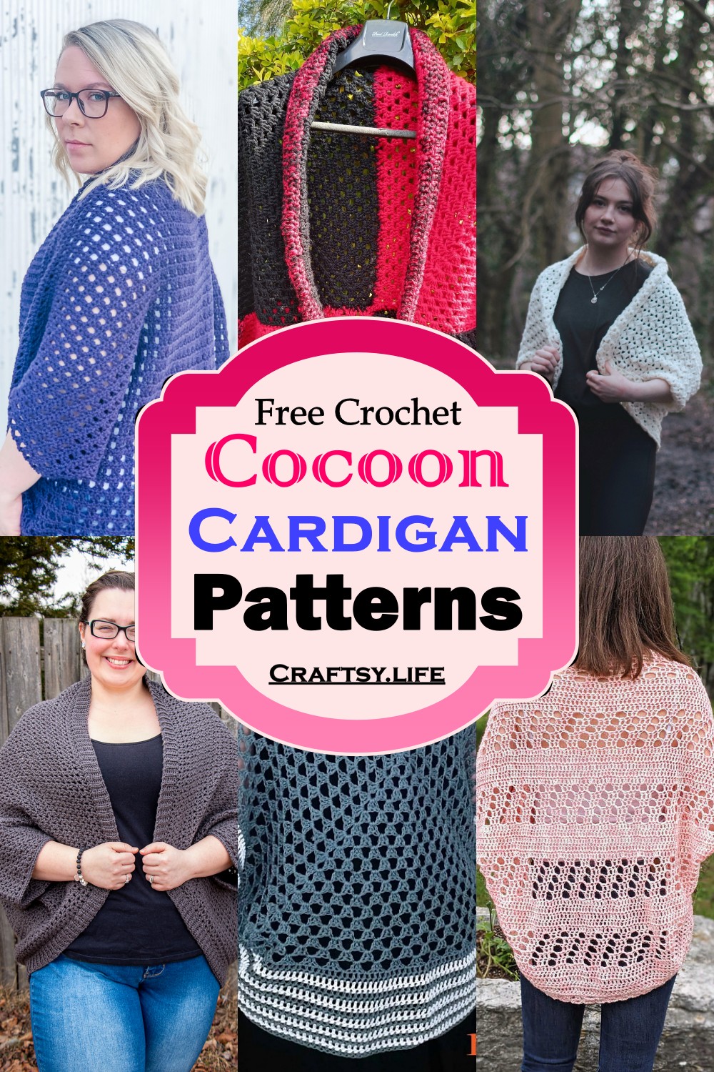 Crochet Cocoon Cardigan Patterns