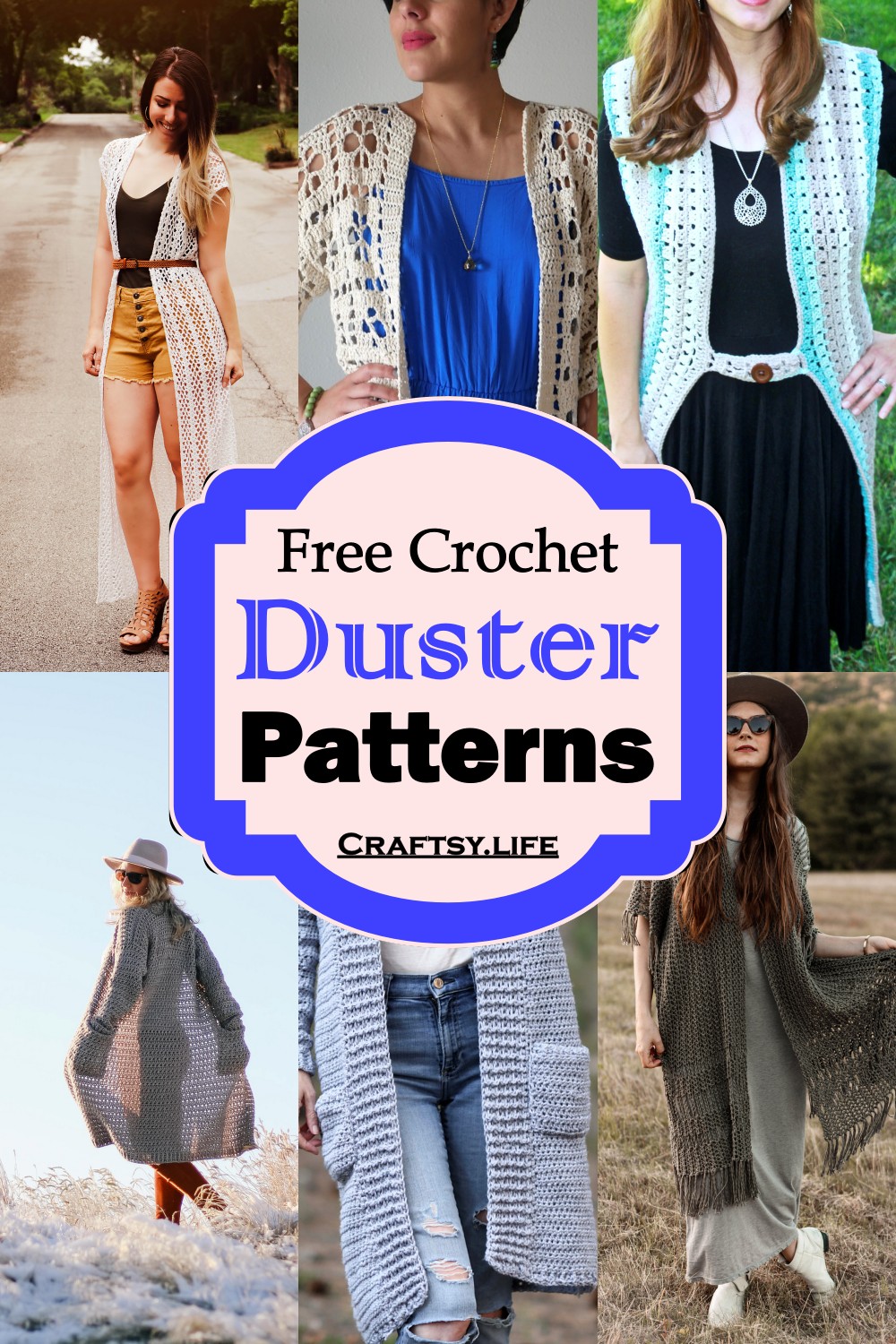 Crochet Duster Patterns