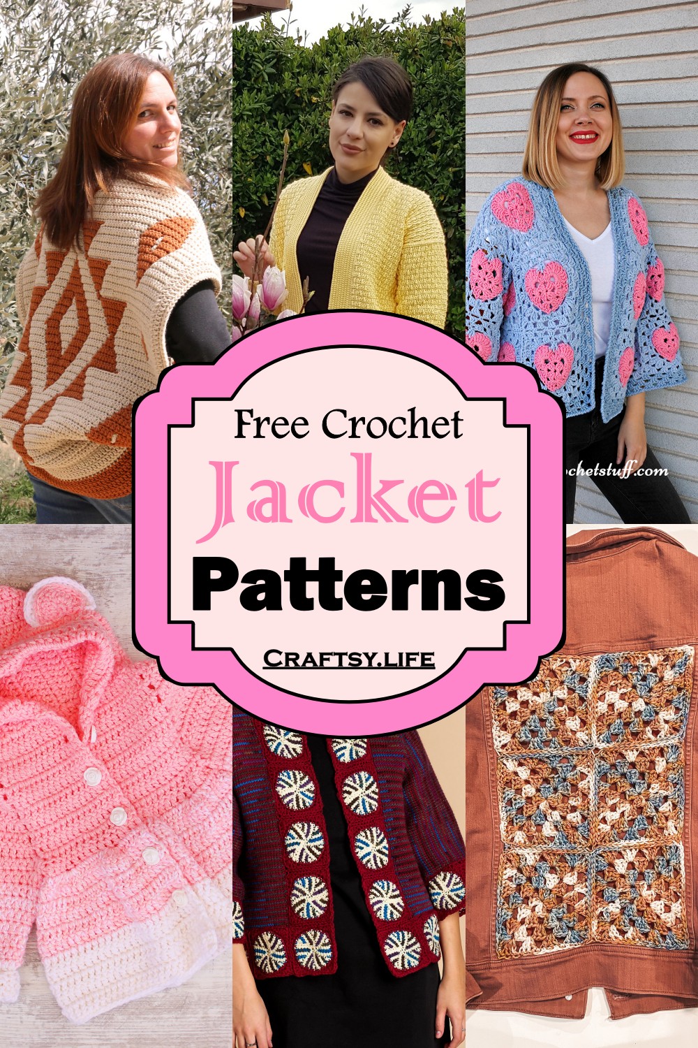 6 Crochet Jacket Patterns For Ladies Craftsy
