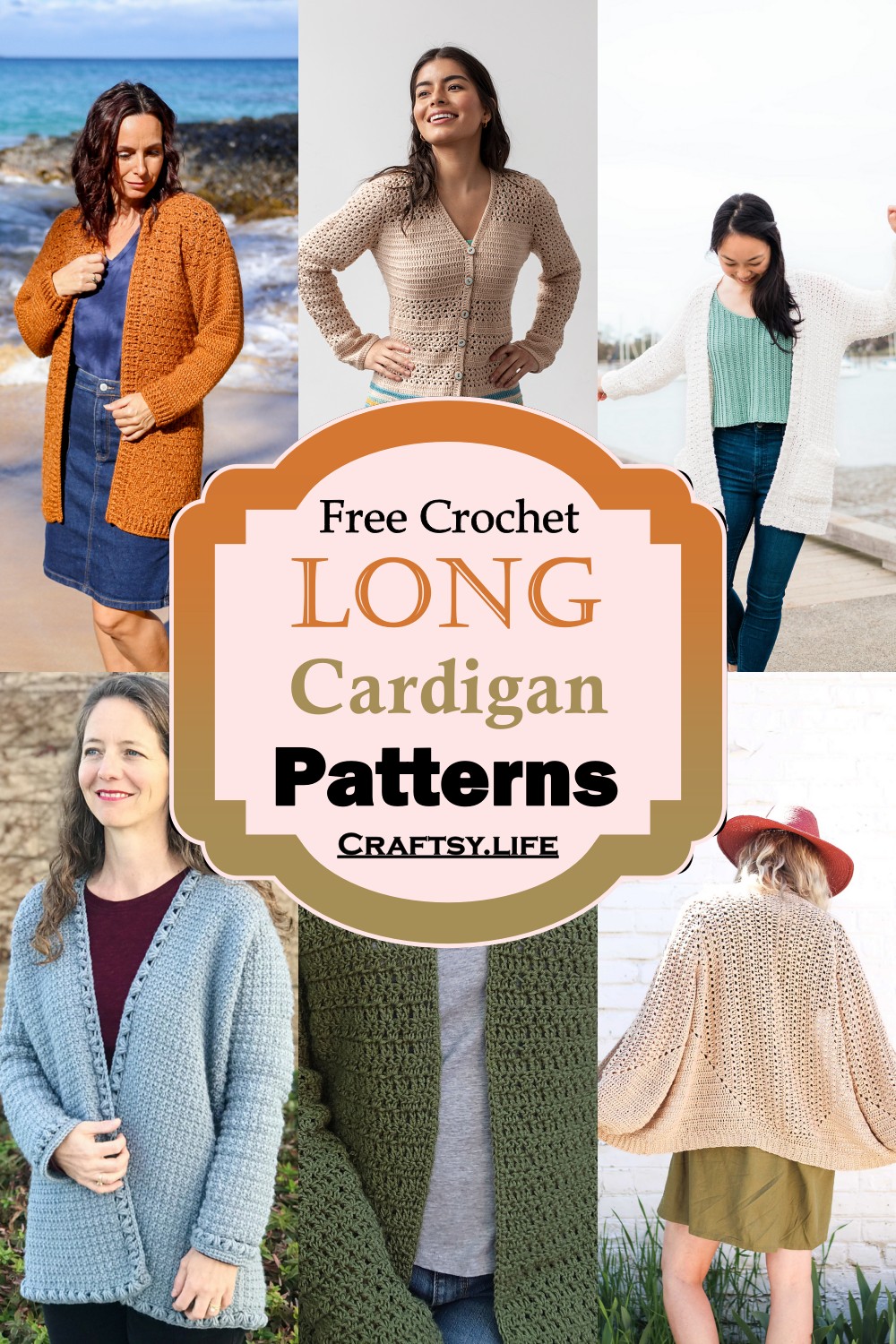 Crochet Long Cardigan Patterns