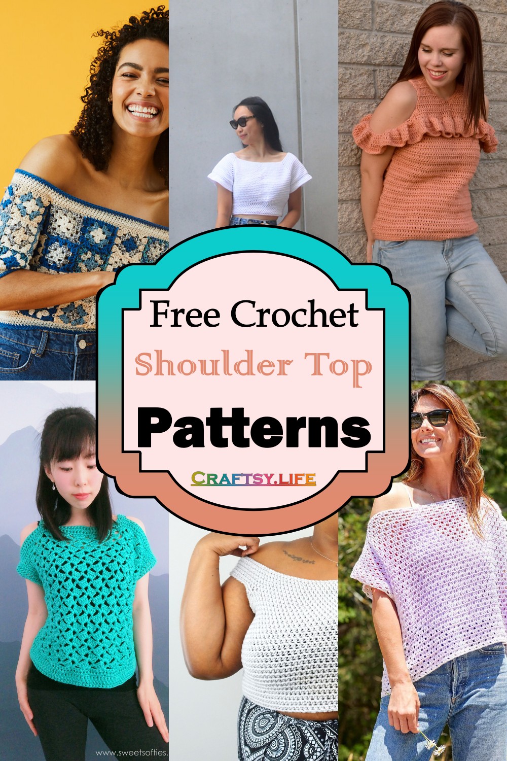 Crochet Shoulder Top Patterns