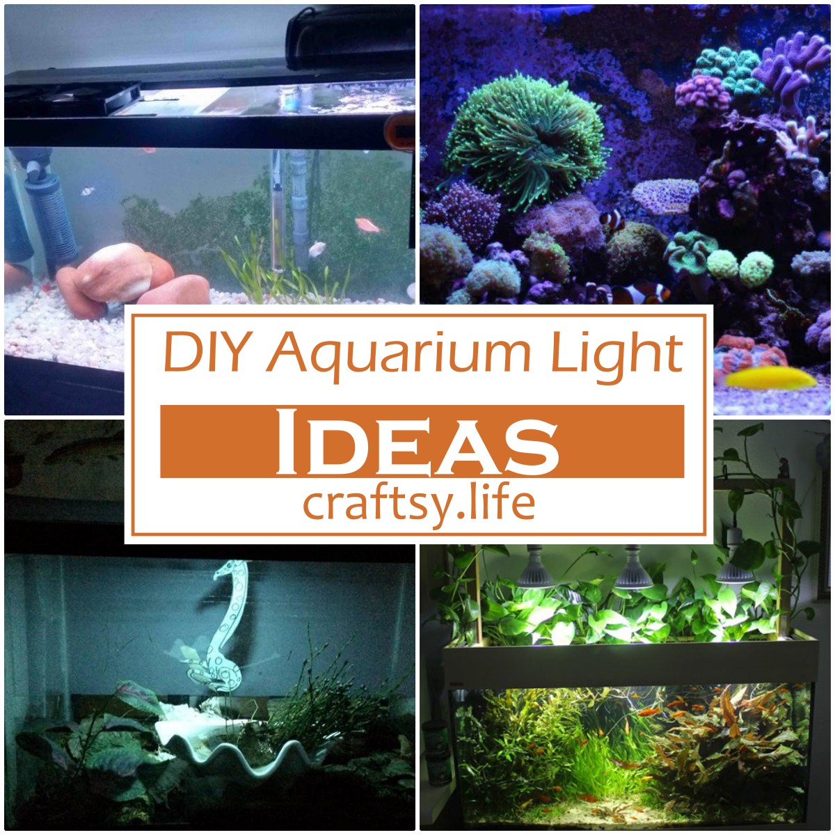 DIY Aquarium Light Ideas 1