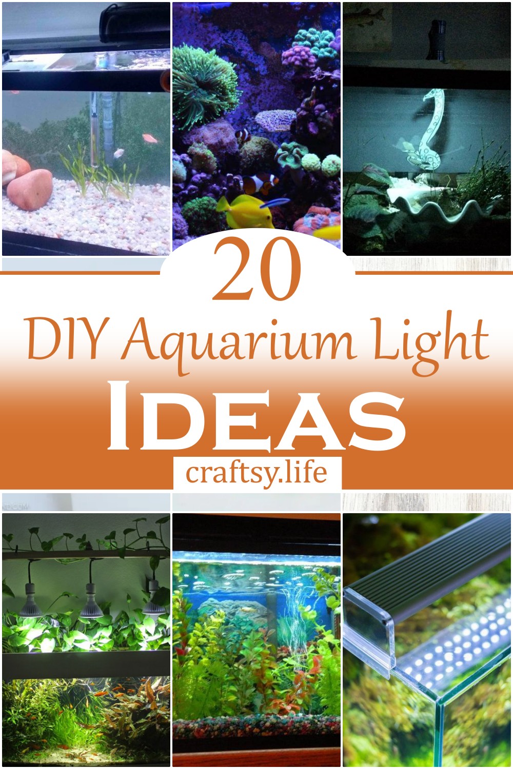 homemade aquarium light