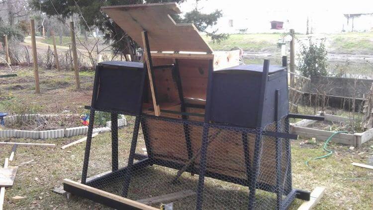DIY Backyard Chicken Tractor