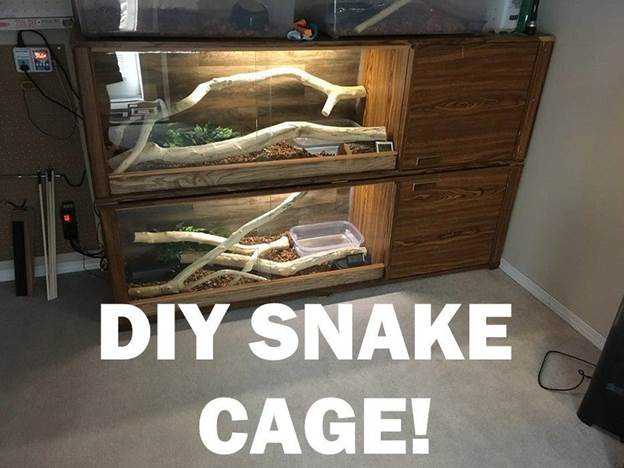DIY Cage For Snake