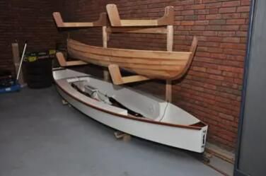 DIY Canoe Storage Rack