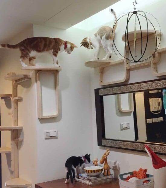 DIY Cat Tree IKEA Hack