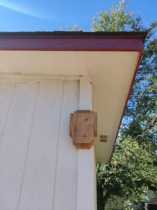 DIY Cedar Fence Bat House
