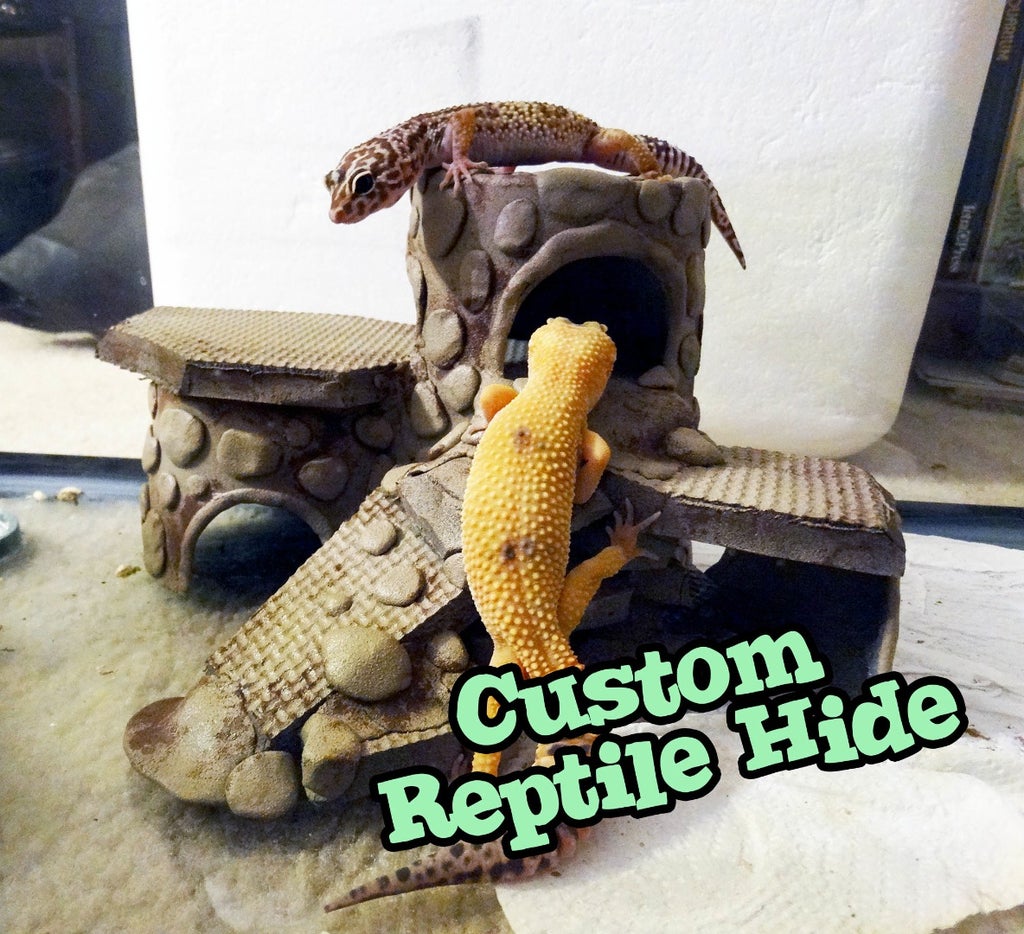 DIY Custom Reptile Hide