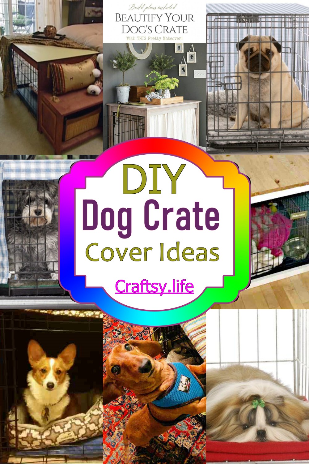 what does a dog crate cover do