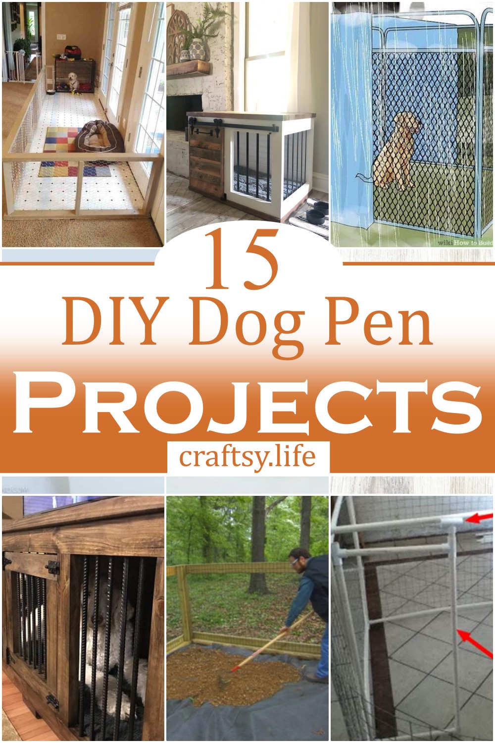 DIY Dog Pen Projects