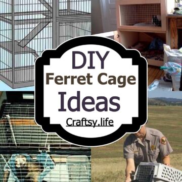 DIY Ferret Cage Ideas