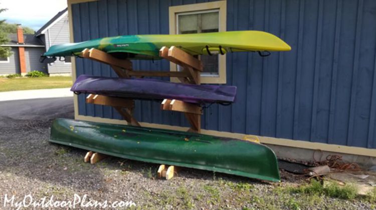 DIY Kayak Rack Plans